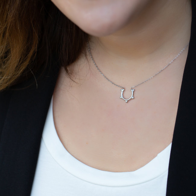 Day & Eve  Stalen zilver ketting