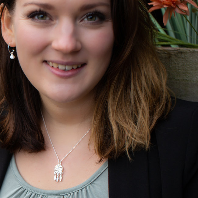 Ketting zilver dromenvanger