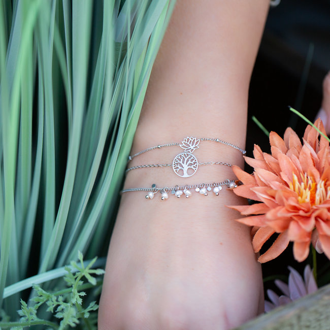 Day & Eve  Armband pareltjes of levensboom