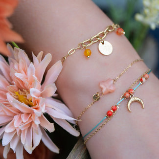 Day & Eve by Go Dutch Label Vrolijke gekleurde stalen armbandjes