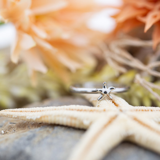 IXXXI Vulring zeester zilver 2mm