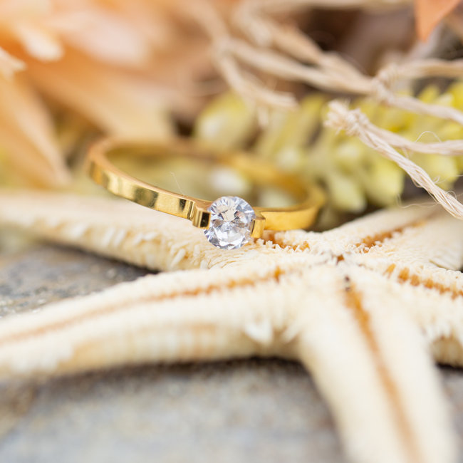 IXXXI Vulring 2mm mini glamour stone  goud