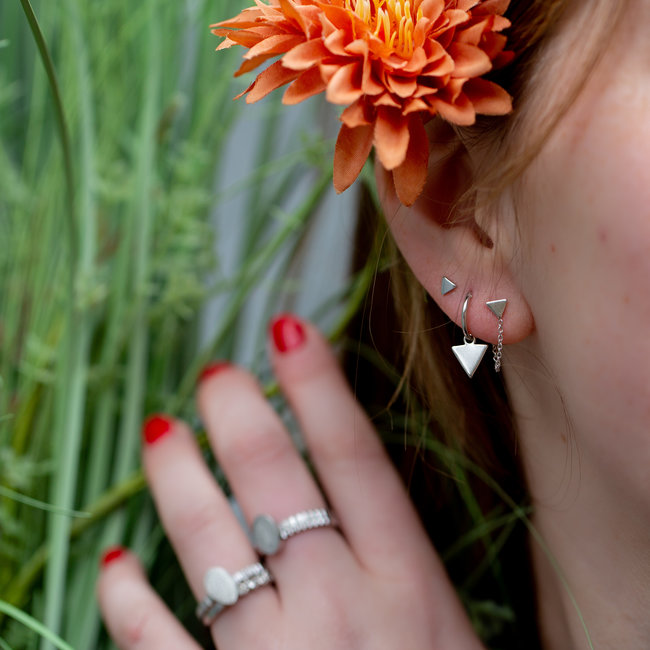 KARMA Chain Triangle Silver