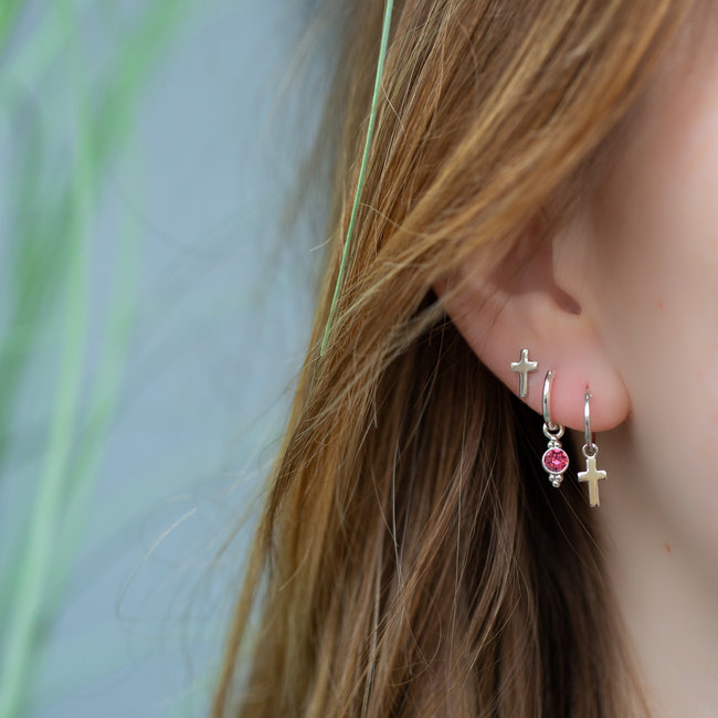Hoops Symbols Faith (kruisje) Silver