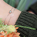 Day & Eve  Zilveren armband hartje of lotusbloem