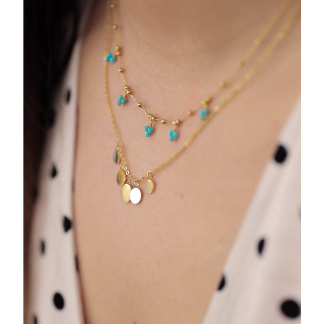 gouden ketting coins