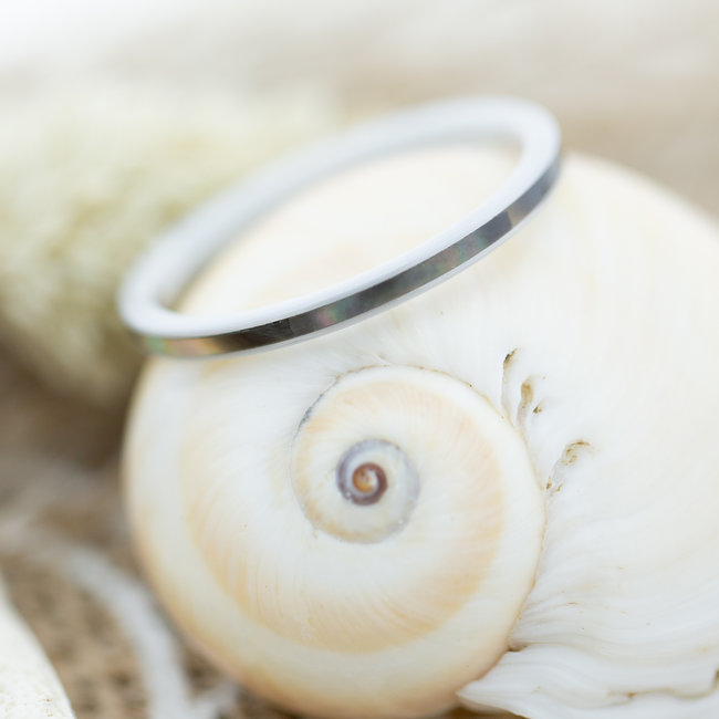 IXXXI Vulring keramiek grijze schelp 2mm Grey shell