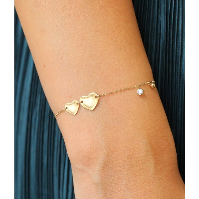 ZAG  Bijoux Volg je hart armband