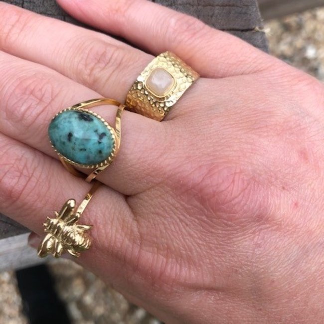 Gouden ringen boho