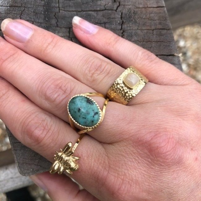Gouden ringen boho