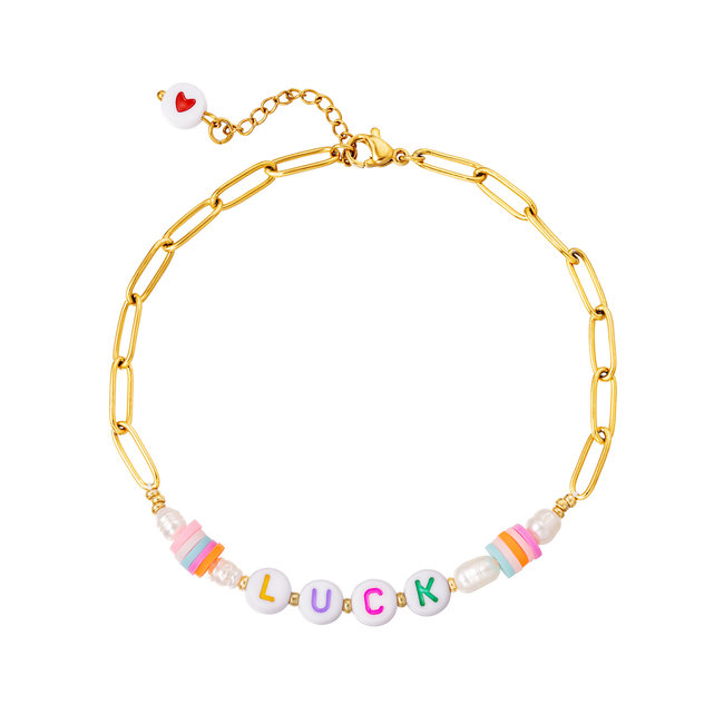 Beadle Gekleurde en schelp enkelbandjes