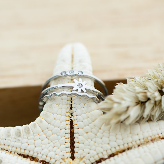 steentjes ring zilver