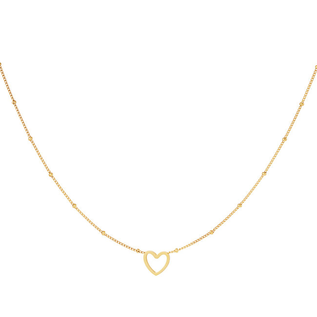Gouden kettingen met hart