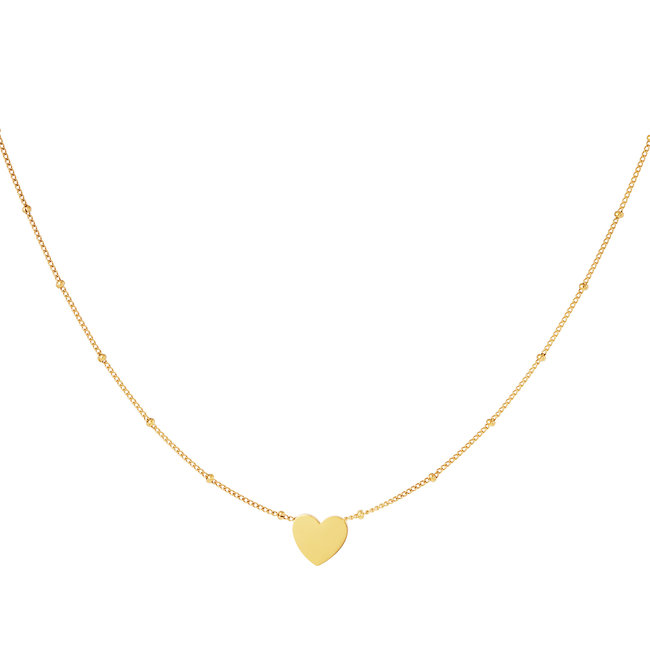 Gouden kettingen met hart