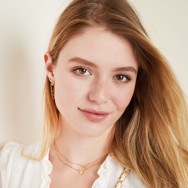 Beadle Gouden kettingen met hart