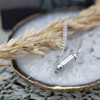 Day & Eve by Go Dutch Label Schakelketting met treasure box pendant