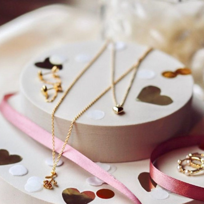 Karma necklace gold