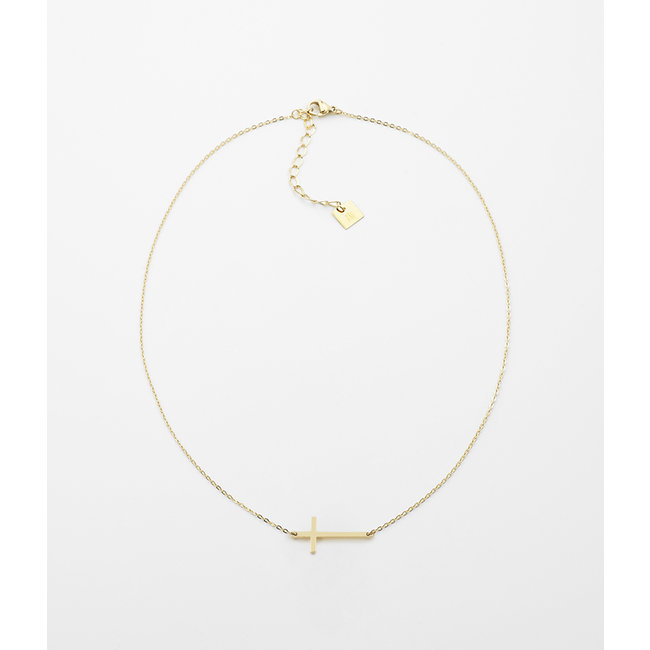 ZAG  Bijoux ZAG Bijoux ketting goud kruis