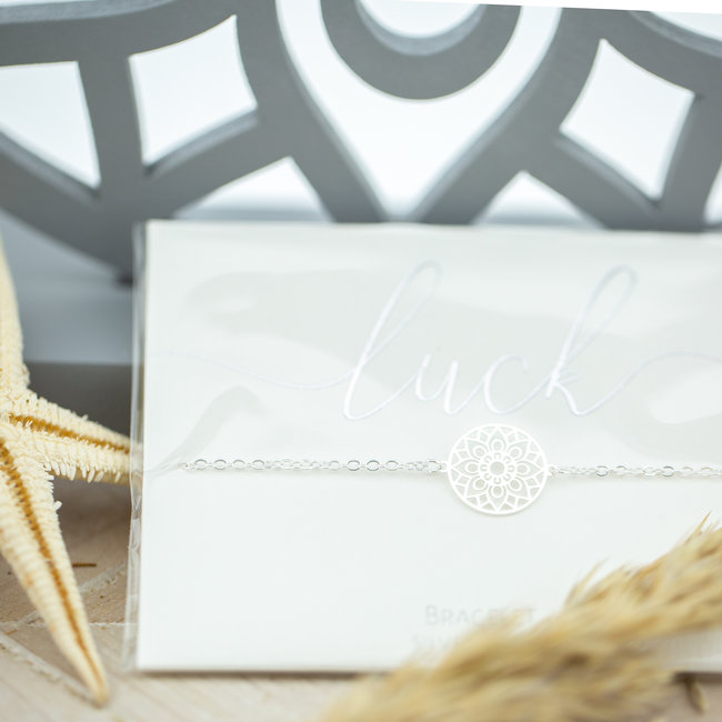 Beadle  Luck mandala armbandje