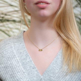 Day & Eve by Go Dutch Label Ketting goudkleurig muntjes