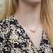 Day & Eve  Goud schakelketting met rechthoekige cirkels