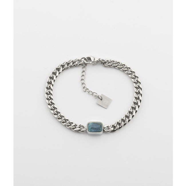 ZAG  Bijoux Zilverkleurige schakelarmbanden