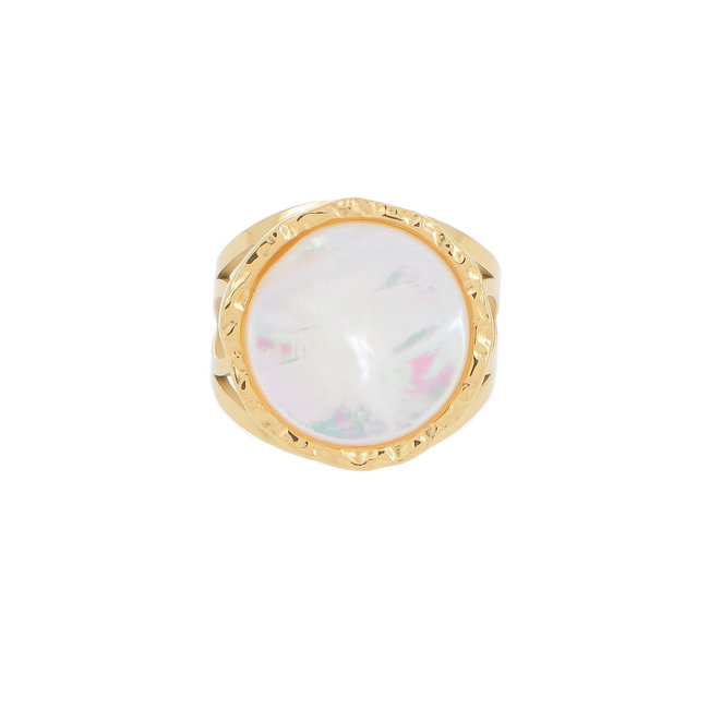 Ikita  Ronde steen ringen