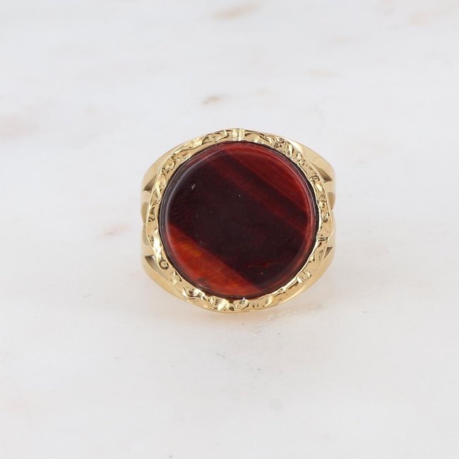 Ikita  Ronde steen ringen