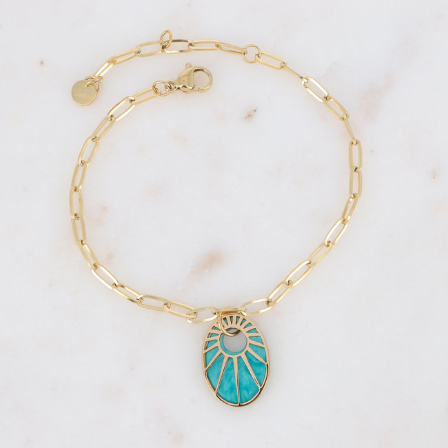 Zonnestraal armband schakels