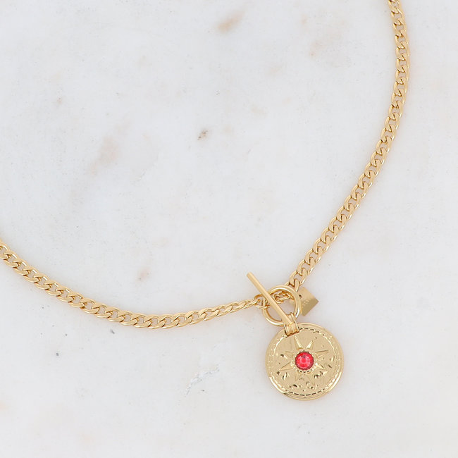 Bohm Paris Felroze kettingen