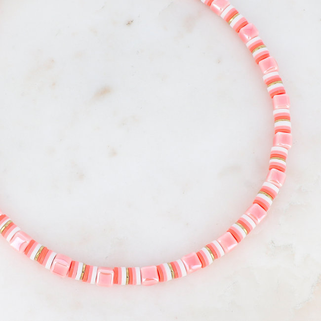 Bohm Paris Felroze kettingen