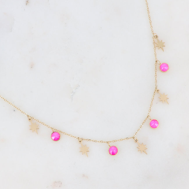 Roze of mama ketting
