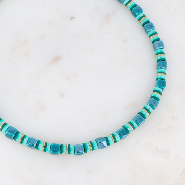 Bohm Paris Kleurrijke turquoise ketting