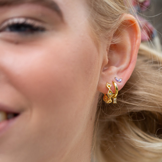 KARMA Crystal oorbellen