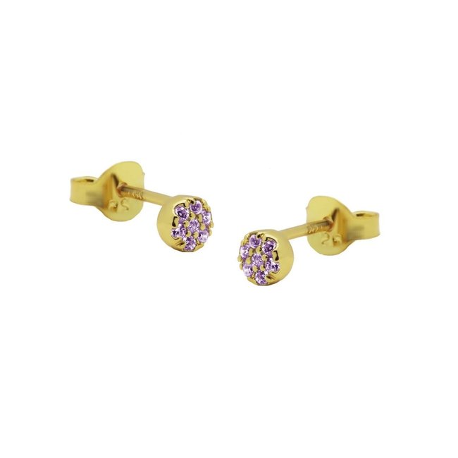 KARMA Lavendel paarse oorbellen