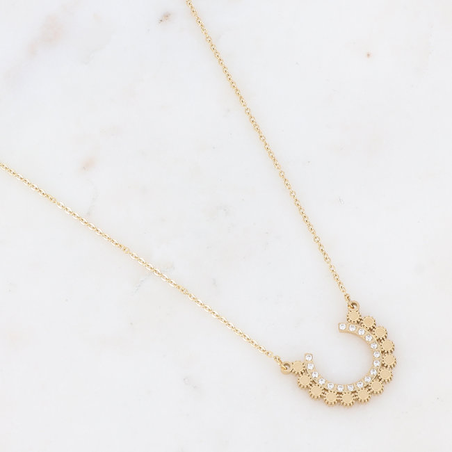 Glamourous goud ketting