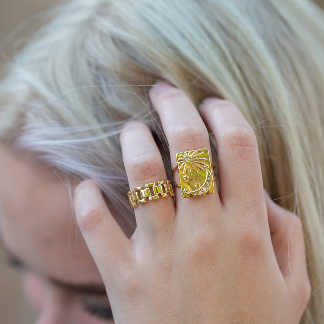 Moonchild goud ringen