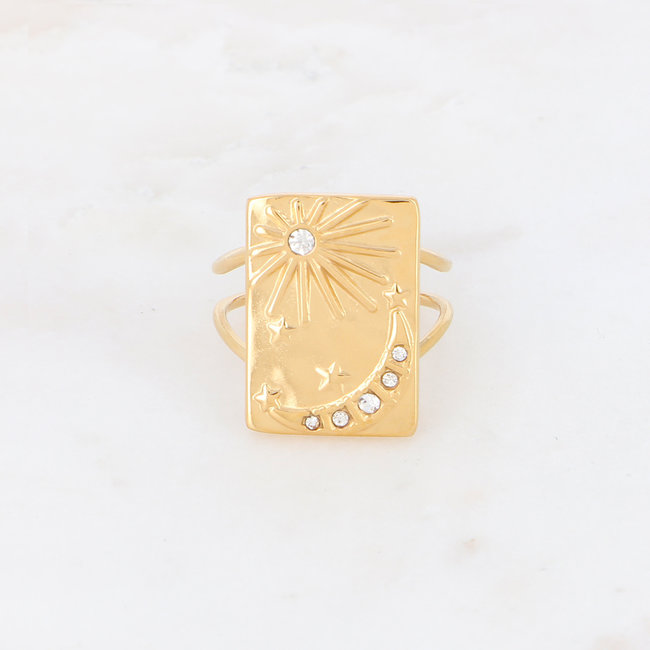 Ikita  Moonchild goud ringen