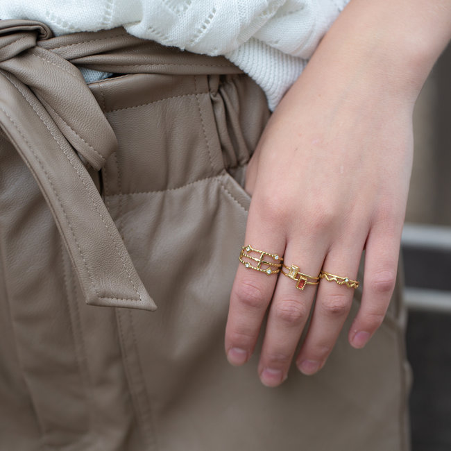 Biba Stainless steel ringen mix & match