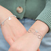 Day & Eve by Go Dutch Label Open rondjes of love armband zilver