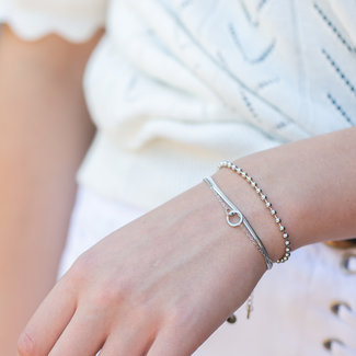 Day & Eve by Go Dutch Label Bolletjes of dubbel armbandje