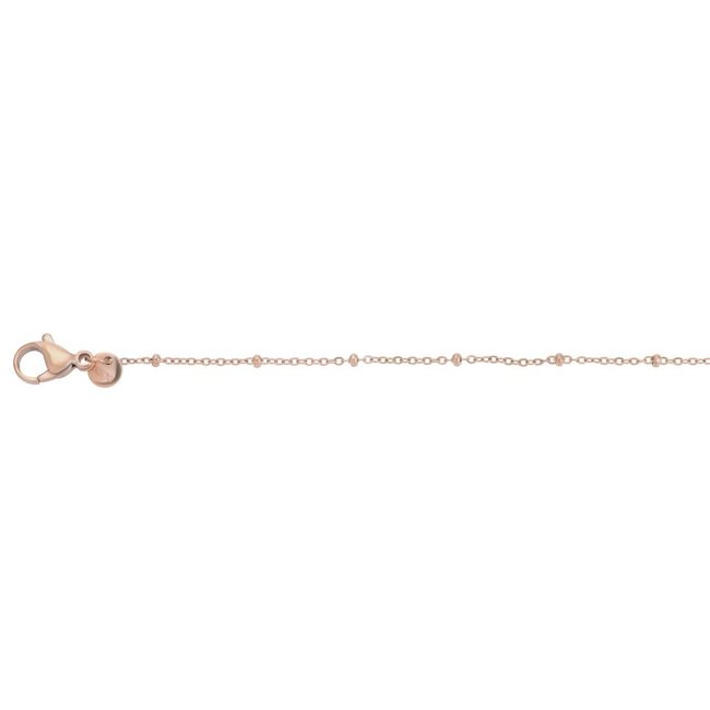 Complete ketting met sterrenbeeld hanger rosegoud