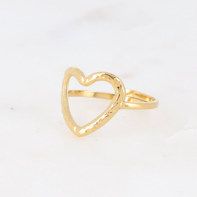 Bohm Paris Goud stalen love ringen