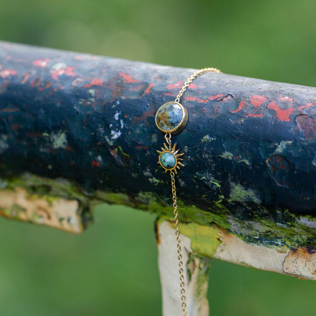 Bohm Paris Zon en edelsteen armband