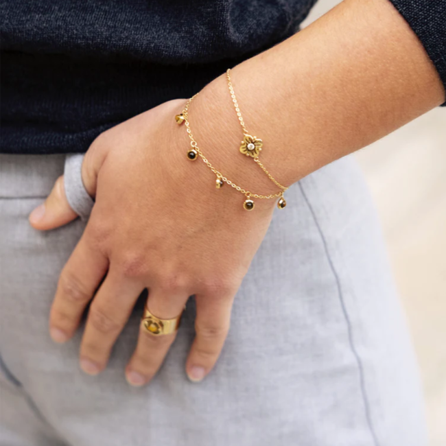 ZAG  Bijoux Bloem armband