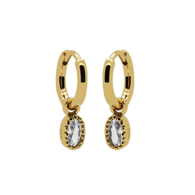 Zirconia earparty oorbellen