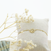 Day & Eve  Lotusbloem armband goud