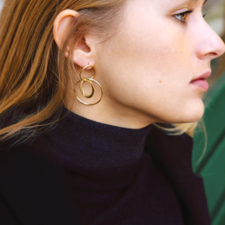 ZAG  Bijoux Ronde ringen oorbellen