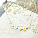 Day & Eve  Zilver madelief ketting