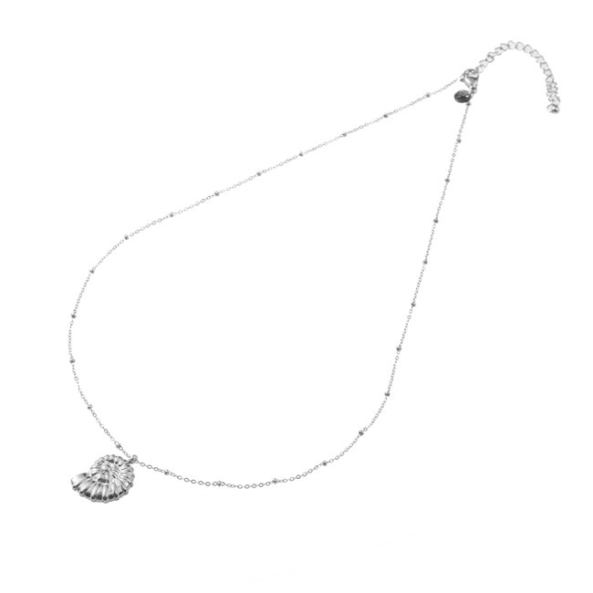 Day & Eve  Ketting bolletjes schelp